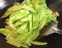 肉炒莴笋的做法图解6