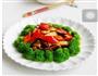 豆豉油西兰花的做法图解1