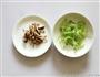青菜瘦肉香菇粥的做法图解2