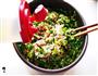 多彩韭菜鲜肉虾仁蒸饺的做法图解2