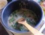 菠菜腊肠菜饭的做法图解5