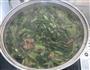 菠菜烩肝汤的做法图解3