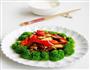 腊肉炒西兰花的做法图解8