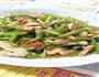 野芹菜炒肉的做法图解1