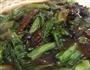 豆豉鲮鱼油麦菜的做法图解1