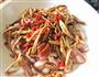 黄花菜蒸鳄鱼肉的做法图解4