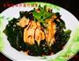 香辣菌油拌腐竹裙菜的做法图解5