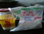 酒酿紫薯豆沙圆子的做法图解1