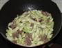 肉炒芸豆的做法图解4