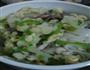 菜花尖椒汤面的做法图解1
