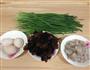 韭菜虾仁素三鲜水饺的做法图解2
