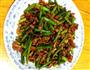 蒜苗萝卜干炒肉的做法图解8