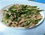 秋葵小炒肉的做法图解4