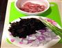 木耳洋葱炒肉片的做法图解1