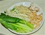上汤青菜豆腐丝的做法图解1