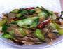 蘑菇炒油菜的做法图解3