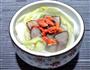 腊肉白菜面的做法图解4