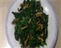 菠菜炒豆丝的做法图解3