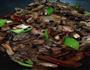 豆豉红薯粉炒腊肉的做法图解6