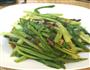 豆豉鲮鱼油麦菜的做法图解2