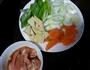 京葱炒肉片的做法图解1