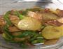 洋葱土豆炒腊肉的做法图解6