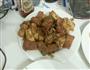 煎豆腐炒肉的做法图解1