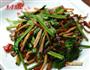 韭香豆干炒水豆豉的做法图解3