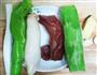 青笋杏鲍菇炒腊肉的做法图解1