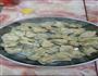 韭菜饺和白菜红萝卜饺的做法图解3
