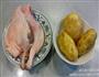 土豆鸭块的做法图解1