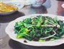 茼蒿菜炒豆芽的做法图解2