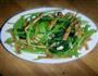 茼蒿炒豆干的做法图解1
