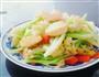 松花菜胡萝卜炒樱玉豆腐的做法图解5