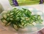 秋葵炒鸡蛋的做法图解2