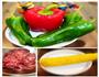 多彩 玉米双椒炒肉的做法图解1