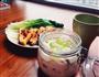 减脂餐-overnight oatmeal+西多士的做法图解5