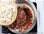 肉丁胡萝卜玉米粒烧豆腐的做法图解4