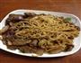 炒牛肉面的做法图解4