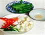 日式蔬菜煎豆腐的做法图解1