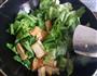 香煎豆腐炒青菜的做法图解7