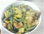 豆角土豆火腿肠的做法图解2