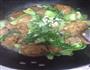 塞肉油面筋炒油菜的做法图解6