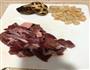 香茹干贝炖猪心的做法图解1