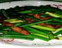蒜苔炒肉的做法图解4