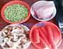 香菇肉末糯米烧麦的做法图解2