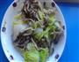 蚝油蘑菇炒白菜的做法图解5