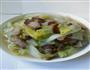 腊肉炒白菜的做法图解4