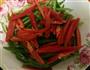 花菜炒肉的做法图解4