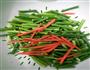 蒜苗炒豆腐的做法图解1